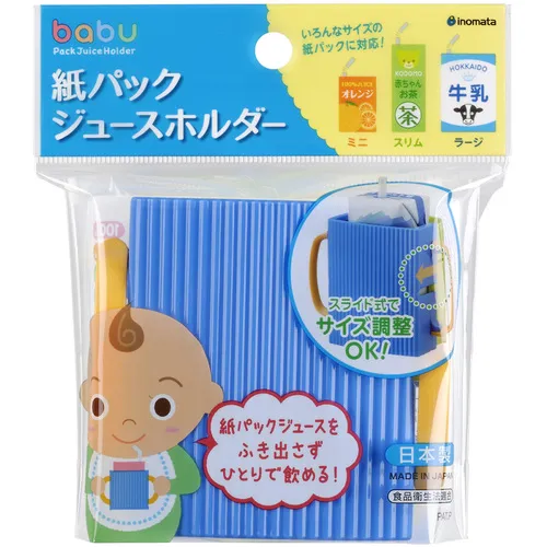 Inomatsu纸纸箱果汁夹蓝色