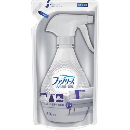 [停产] P＆G Febrise W灭菌 +除臭的酒精成分 +无香的320ml