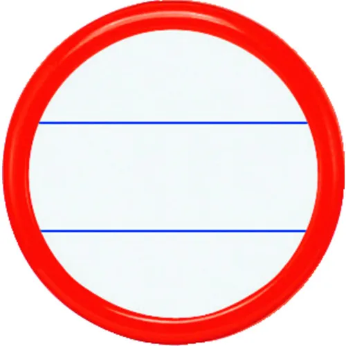 kokuyo round name标签安全别针/剪辑双使用型直径50mm红色NAF-15R