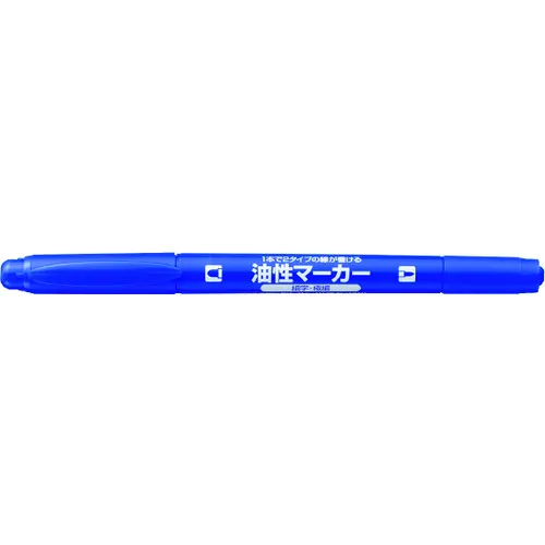 Kokuyo油基标记Twin Ultra Ultra Ultra/Fine Blue PM-41B