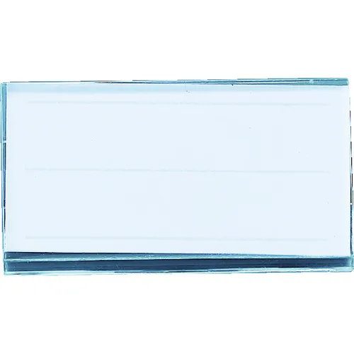 Trusco U型名称标签25 x 50毫米（安全别针类型）