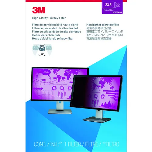 [中断] 3M安全/隐私过滤器高清晰度类型HC236W9B