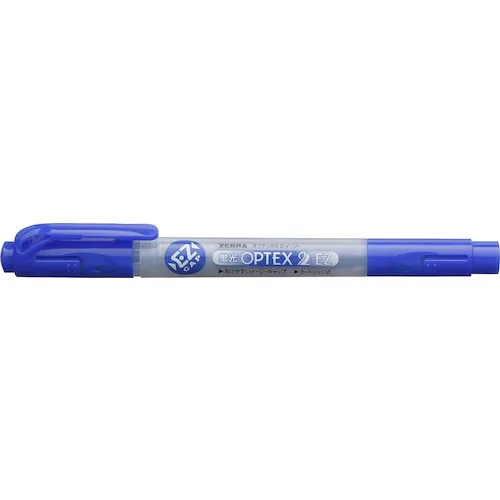 斑马荧光笔荧光荧光OPTEX 2-EZ深蓝色
