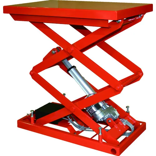 Trusco Table Lift 100kg电动B螺钉类型DC24V电池仅500 x 650