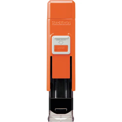 [停产] Shachihata一键式密封架Hanco Benri Orange
