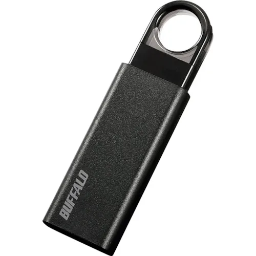 带有自动返回机制的水牛诺克斯幻灯片USB 3.1（gen1） / usb 3.0兼容USB内存16GB黑色