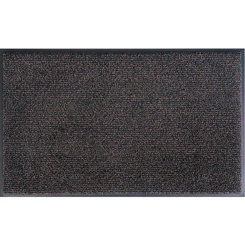 Kleen-Tex入口垫垫铁软管（条纹）黑色棕色75 x 90厘米