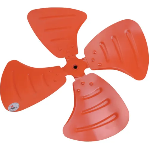 ＴＲＵＳＣＯ　全闭式工场扇用アルミ制ハネ　４４ｃｍ　穴径１０Φ用