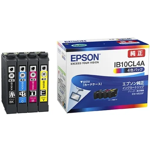 Epson墨水墨盒卡盒（4彩色包）