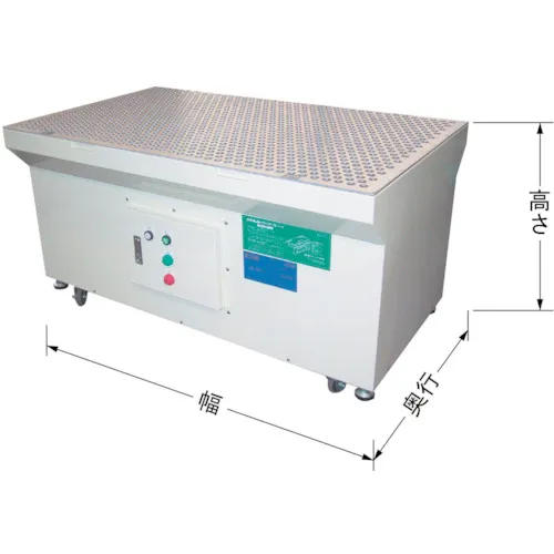Bishamon General compatible Dust Collection收集工作台干净清洁桌150FC类型较低鼓风机尘埃收集能力108L