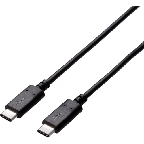 [停产] Elecom USB 2.0电缆CC类型认证产品3A输出1.0m