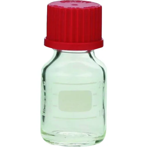 Sibata耐热瓶装瓶带红色帽25ml 10件