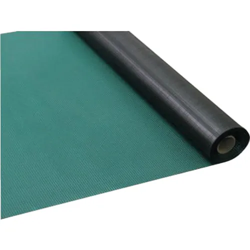 鳄鱼邮票PVC保护Mat Pillamat绿色1.5mm厚x 915mm x 20m卷