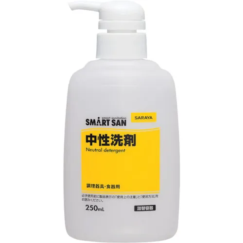 中性洗涤剂250毫升的Saraya Refill容器