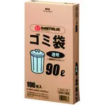 JTX 354406）垃圾袋LDD透明90L 200板N044J90P