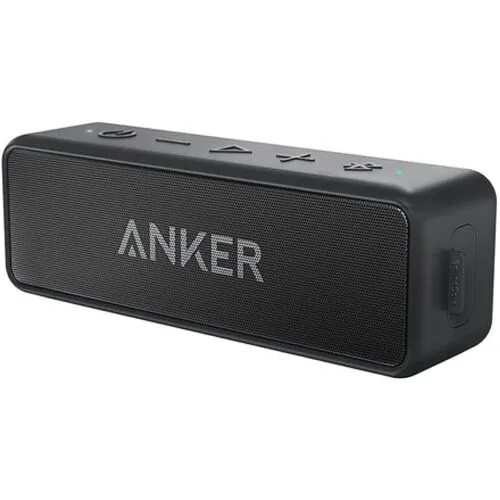 Ｓｏｕｎｄｃｏｒｅ　ポータブルスピーカー　Ａｎｋｅｒ　ＳｏｕｎｄＣｏｒｅ２【ＵＳＢ　Ｔｙｐｅ－Ｃ充電】　ブラック