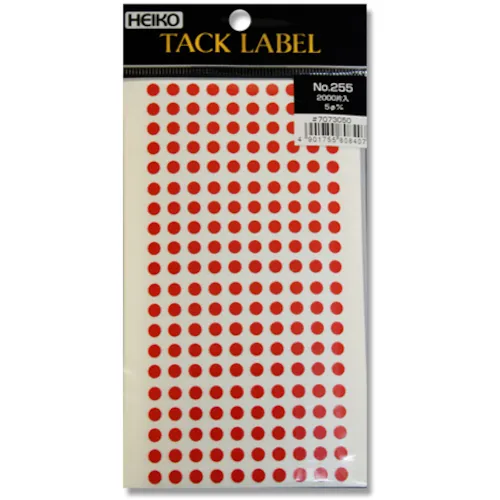 Heiko Tuck标签φ5No. 255红色2000张