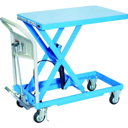 Trusco手升降机250kg 500x800蓝色