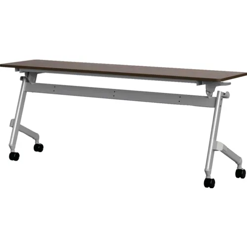 Trusco折叠会议表1800x450深木顶