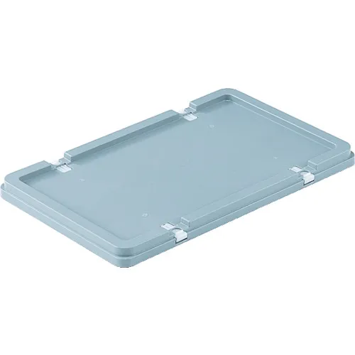 Sanko Box类型容器702520 Sunbox＃16，＃64浅灰色与Lidlock