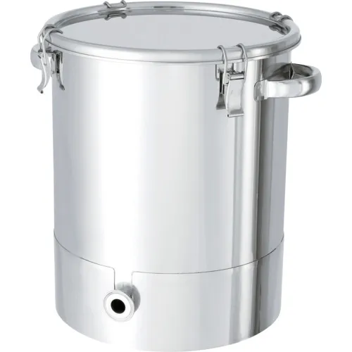 单纯不锈钢罐单锥形夹型气密容器80L