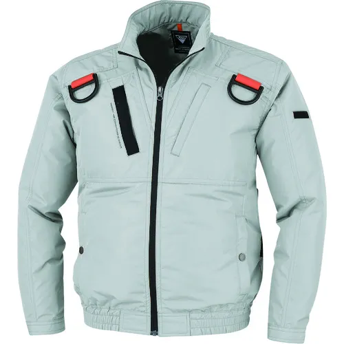 Xebec空调服装隔热罩座椅Blouson XE98103-22-5L银色灰色