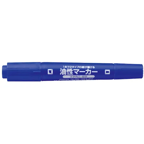 Kokuyo油基标记Twin Bold/Fine Blue PM-42NB