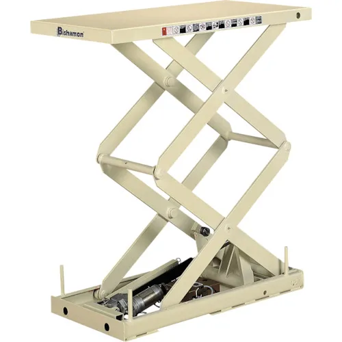 [停产] Bishamon Table Lift屏障螺钉均匀负载100kg举重高度850mm桌子尺寸813 x 500mm