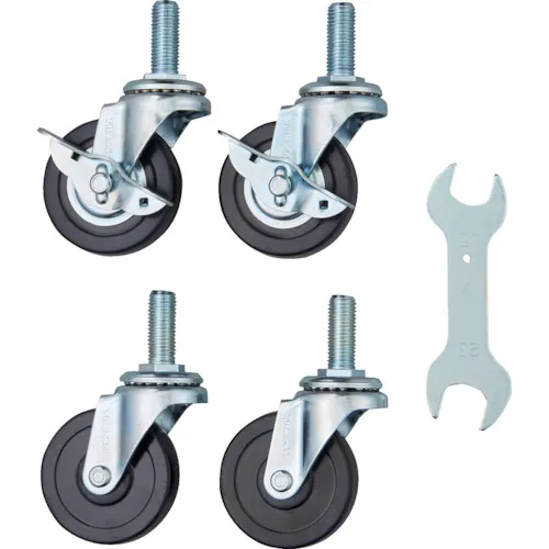 Trusco Steel Wagon Caster Set工具Wagon Phoenix Wagon75φ橡胶经济类型