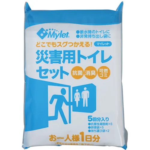 Kokugo灾难预防便携式厕所Mylet P-300