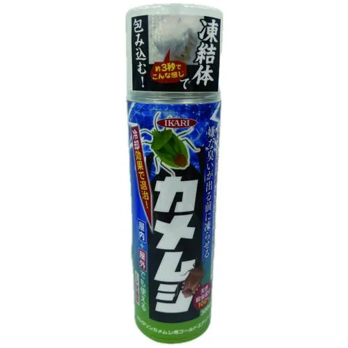 ikari消毒剂，杀虫剂，臭虫的冷气溶胶，300毫升