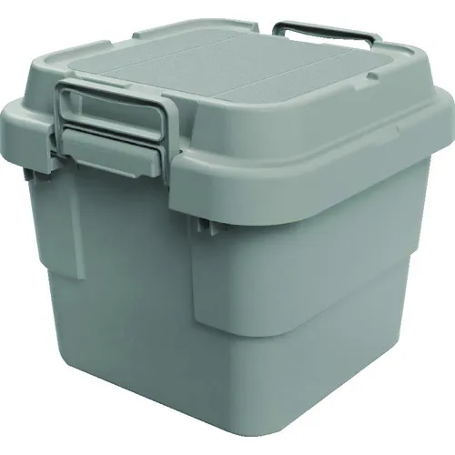 Trusco Trunk货物平坦顶部规格30L灰色