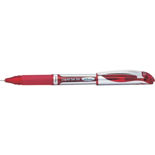 Pentel Ballpoint Pen Energel帽类型0.5mm红色