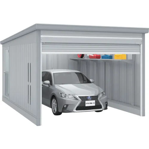 Inaba车库GARAGEDIA GRN-3652S N SW通用型号3630 x 5275 x 2360丝滑白色