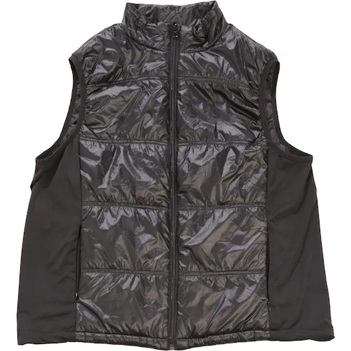 [廃番]リンクサス　速暖ヒートベストＥＸ　服地　ブラック　３Ｌ