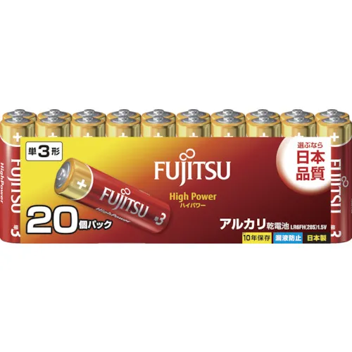 Fujitsu散装购买碱性AA高力（20件）