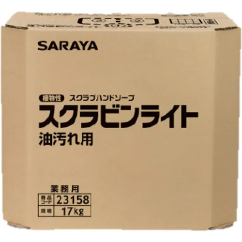 サラヤ　植物性スクラブハンドソープ　スクラビンライト　１７ｋｇ
