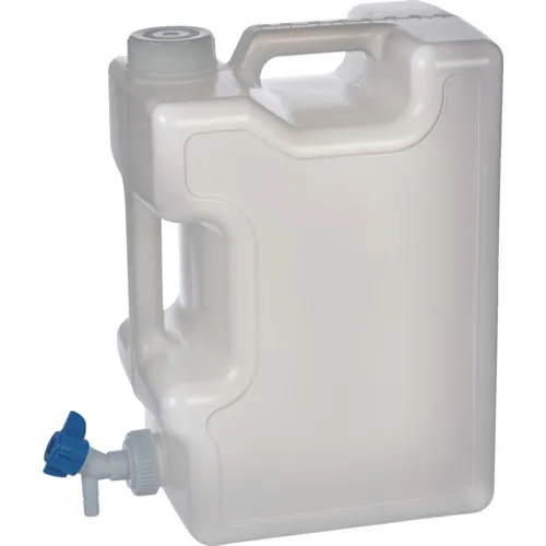 作为与秒钟的正方形瓶10L