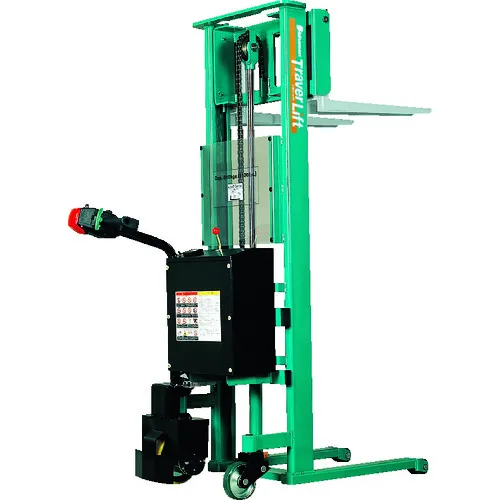 Bishamon Fork举升机Traver Lift（电池升降机）均匀负载500千克叉尺寸600 x 110毫米叉尺寸（外部幻灯片宽度）232-600毫米