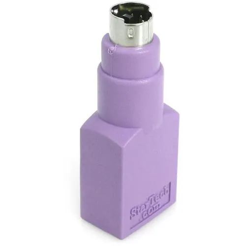 Startech PS/2转换适配器/USB键盘兼容/USB -A女性-PS/2男性