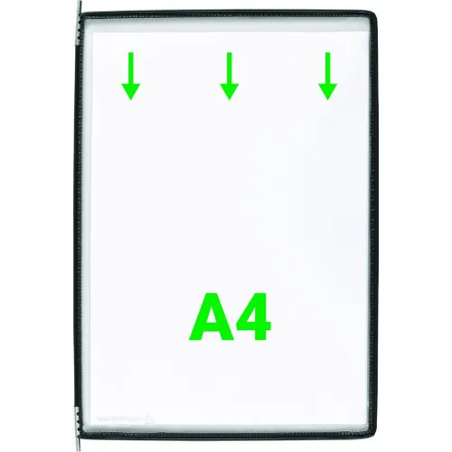 Tarifold发布文件架袋A4x 10件黑色