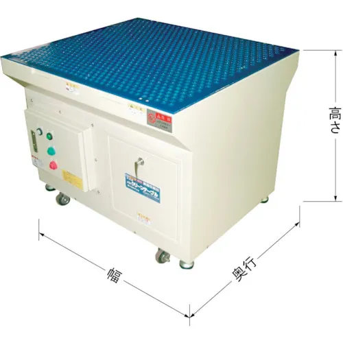 Bishamon Dust-Collection Workbench干净清洁桌100FC类型下部出口尘埃收集容量54L