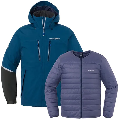 Montbell Cold Wear 3in1冬季工作夹克1132254 NV海军S