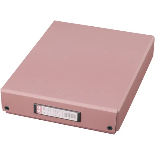 Lihit Desk Tray Rose Pink A4