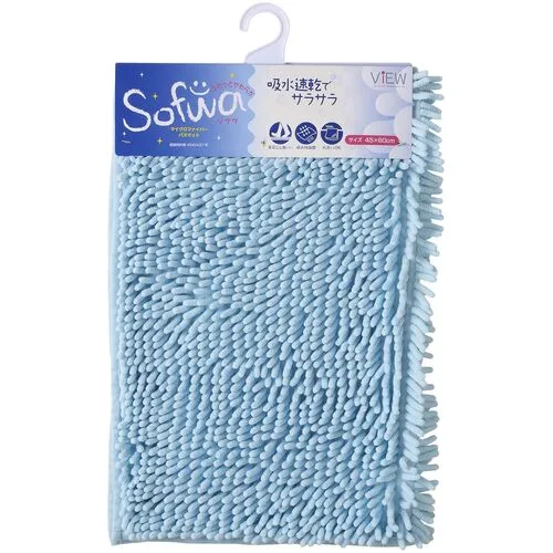 Condor Softa Microfiber浴垫45 x 60蓝色
