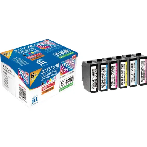 JIT EPSON KUI-6CL-L兼容JIT回收墨水JIT-EKUIL6P 6颜色（增加）