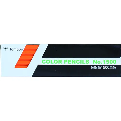 Ｔｏｍｂｏｗ　色鉛筆　１５００　単色　だいだい色　１２本入り