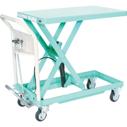 [停产] Trusco手动升降机250kg 500x800绿色