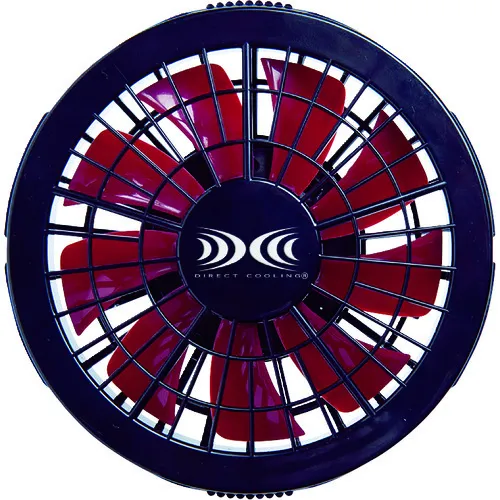 ＸＥＢＥＣ　ワンタッチファン単体２個（クロ×アカ）ＦＡＮ２２００Ｒ－９９９－８８８