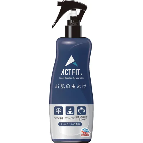 地球驱虫剂雾hadamamo Act Fit Mist 200ml